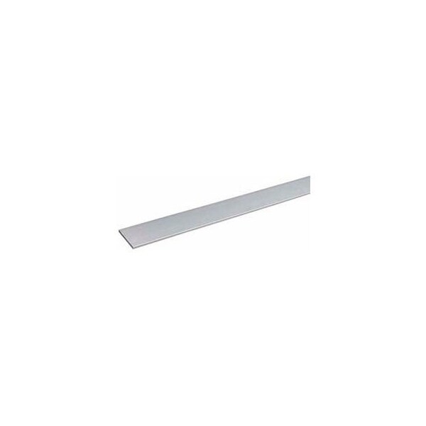M-D Building Products M-D Aluminum Flat Bar, 72L x 1W x 1/4H, Anodized Silver 61101 - main